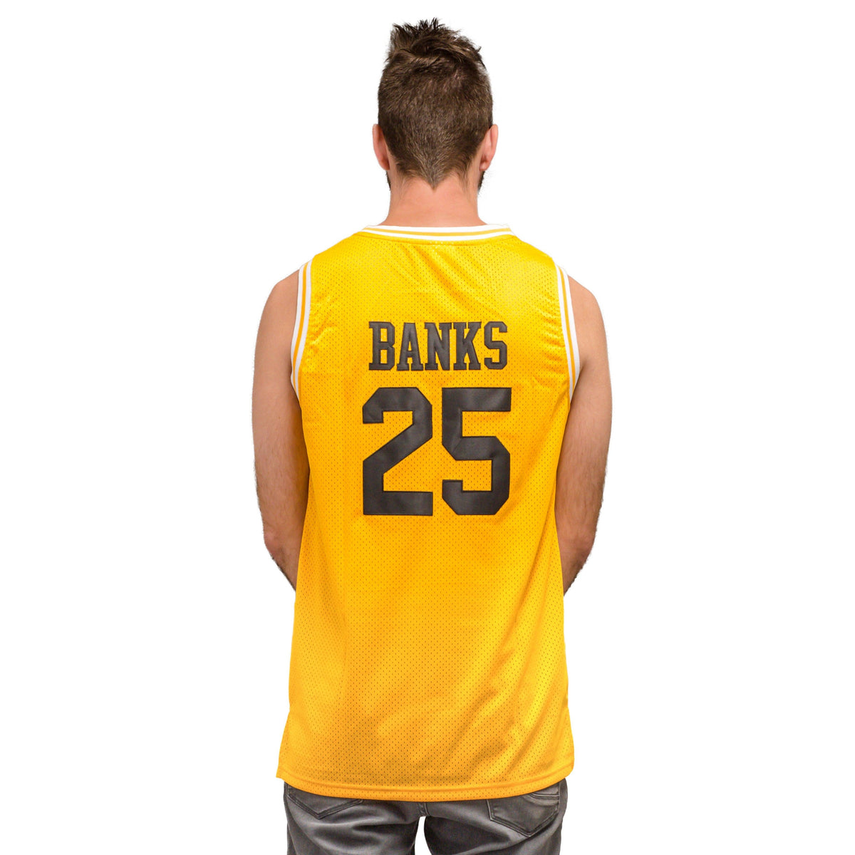 Bel Air Basketball Yellow Jersey