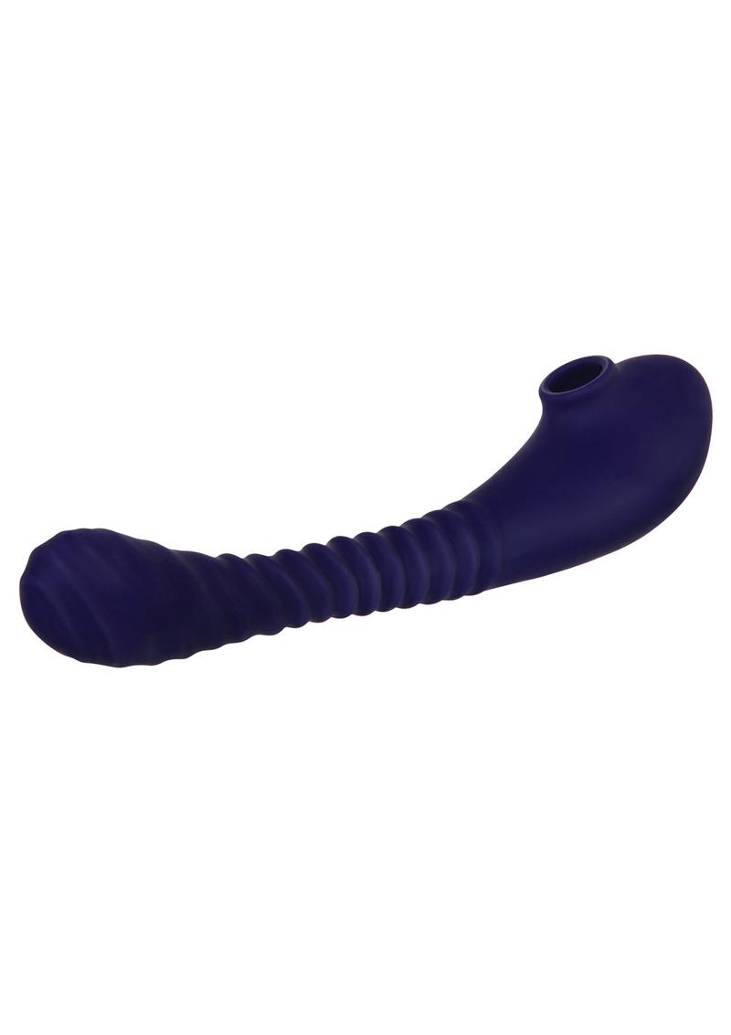Bendable Sucker Dual-End Silicone Vibrator