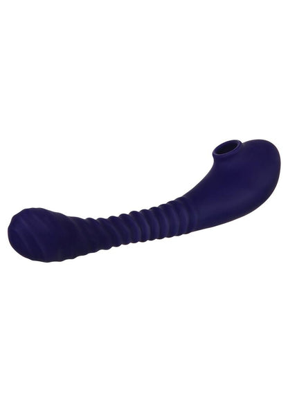 Bendable Sucker Dual-End Silicone Vibrator