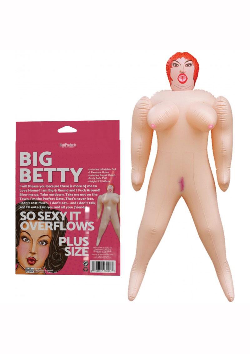 Big Betty Plus Size Blow Up Sexy Overflow Doll
