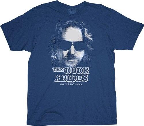 Big Lebowski The Dude Abides Adult Unisex Gift Idea T-shirt