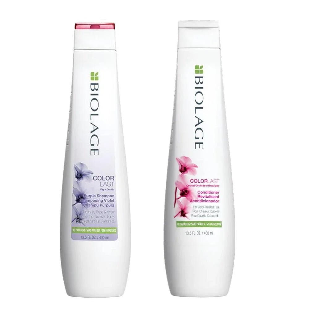 Biolage ColorLast Purple Shampoo &amp; Conditioner Duo 13.5 oz