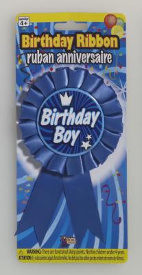 Birthday Winner Ribbon Award Accessory