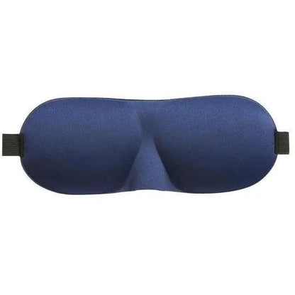Black 3D Sleep Natural Sleeping Mask Eye Adjustable Strap Eye Mask Cover Portable Travel Blindfold Comfortable Mask For Sleeping