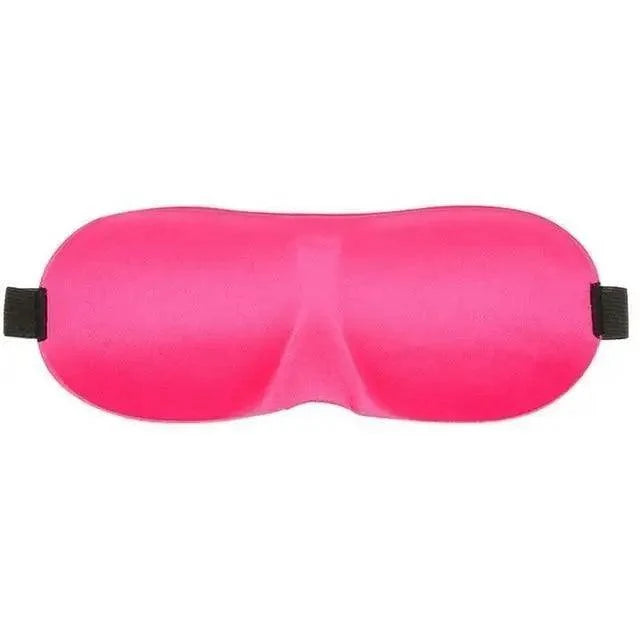 Black 3D Sleep Natural Sleeping Mask Eye Adjustable Strap Eye Mask Cover Portable Travel Blindfold Comfortable Mask For Sleeping