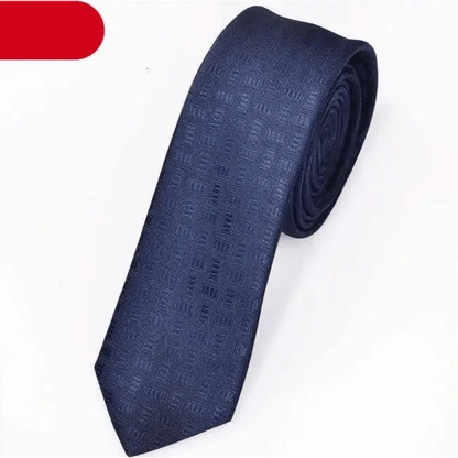 Black Business Dots Printed Polyester Men Necktie Slim Tie Formal Skinny Elegant Office Necktie For Men