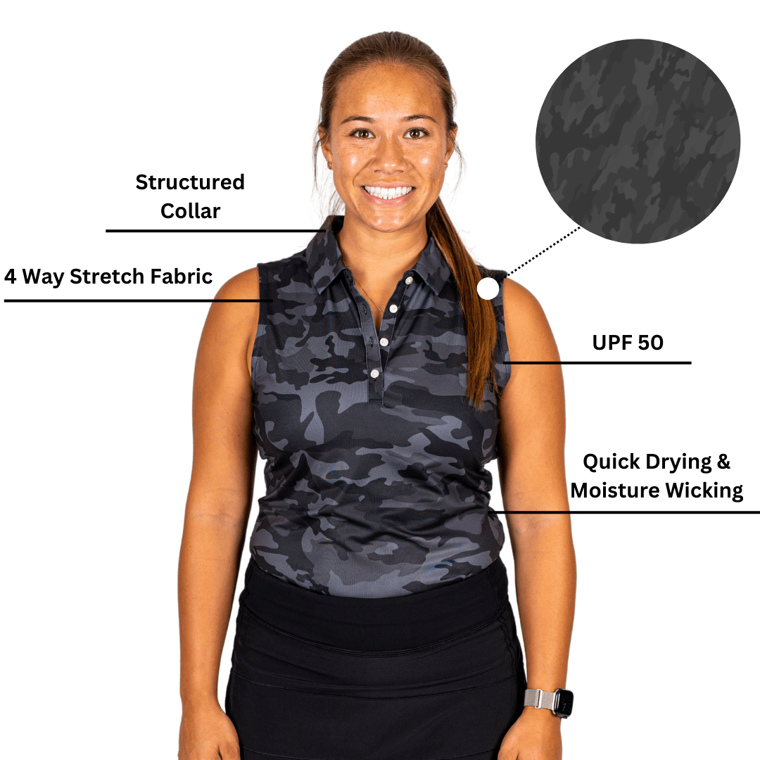 Black Camo Women&