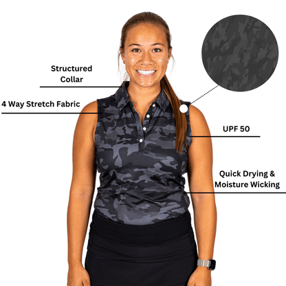 Black Camo Women&