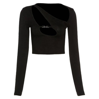 Black Dragon Crop Top