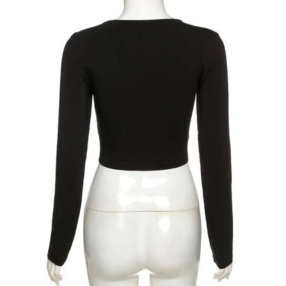 Black Dragon Crop Top