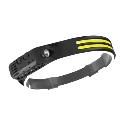 Black Induction Headlamp Cob Led Sensor W689-2