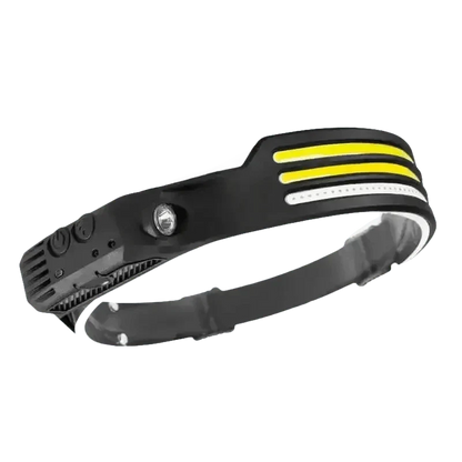 Black Induction Headlamp Cob Led Sensor W689-2
