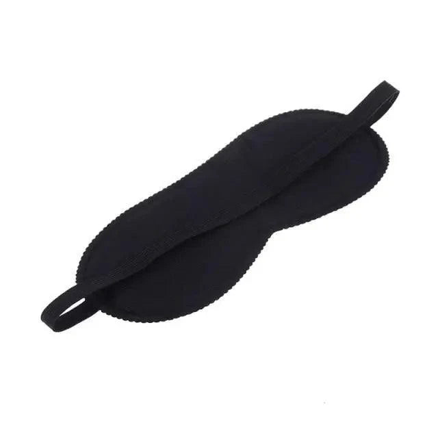 Black Lightweight Sleeping Travel Eye Mask Nap Sleep Eye Patch Comfortable Elegant Sleep Eye Mask Design Blindfold