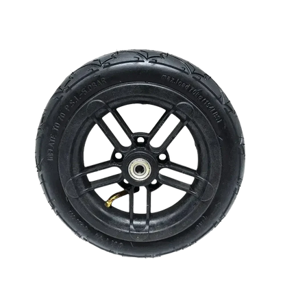 Black Wheel Pneumatic Tire for Folding Electric Scooter. Inner Outer Tire for A-bike.