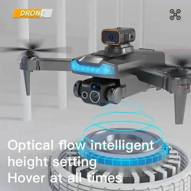 Black P15 Mini Drone Camera Obstacle Avoidance 4K Profesional