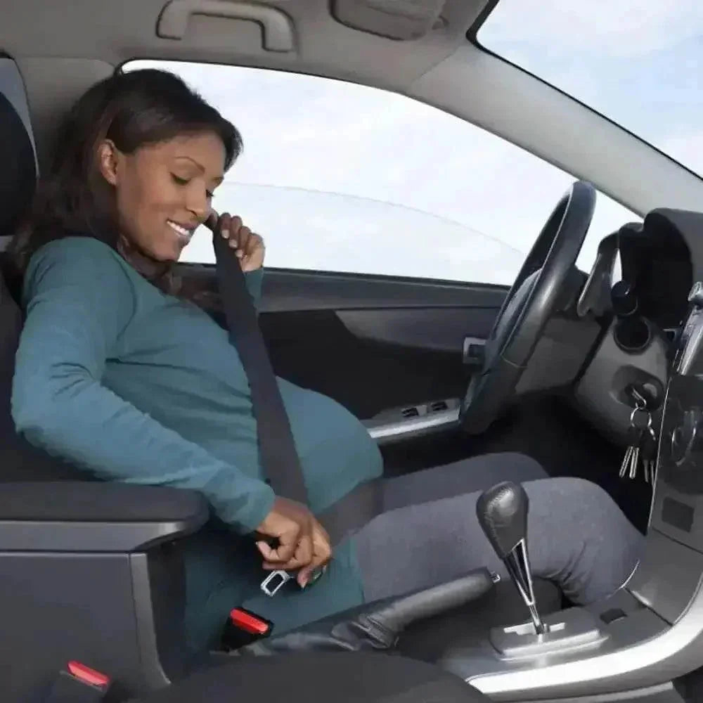 Black Red Car Seat Belt Extender