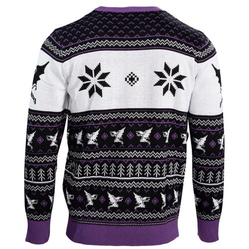 Black Sabbath Unisex Flying Demon Logo Ugly Christmas Sweater