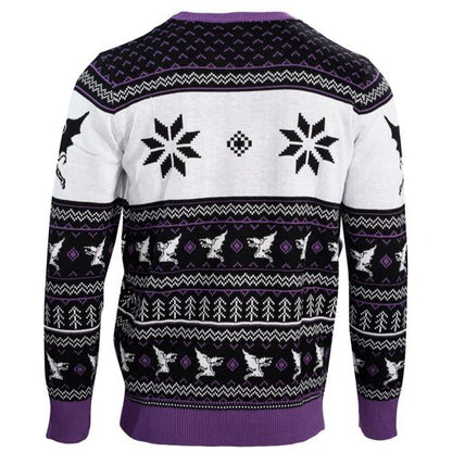 Black Sabbath Unisex Flying Demon Logo Ugly Christmas Sweater