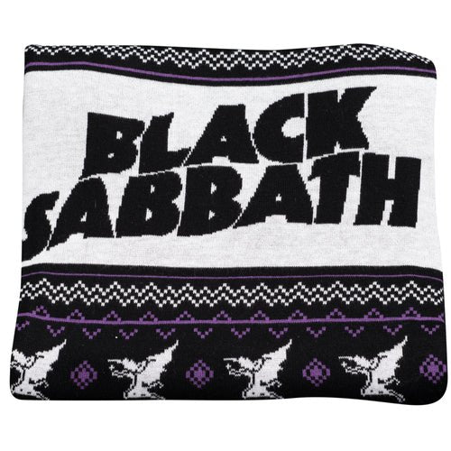 Black Sabbath Unisex Flying Demon Logo Ugly Christmas Sweater