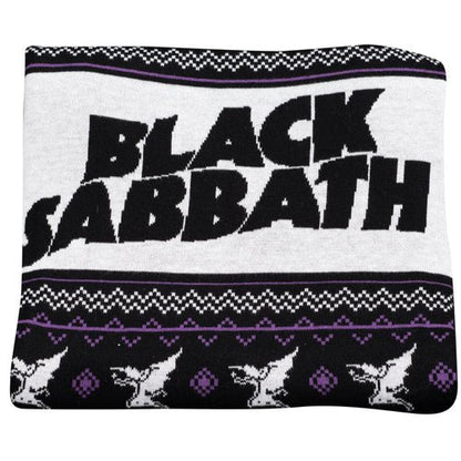 Black Sabbath Unisex Flying Demon Logo Ugly Christmas Sweater