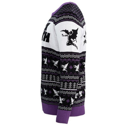 Black Sabbath Unisex Flying Demon Logo Ugly Christmas Sweater