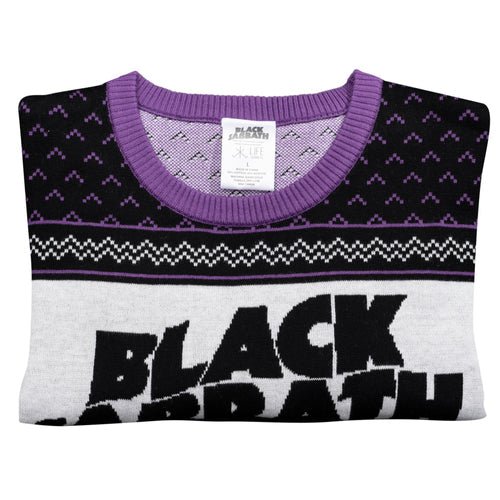 Black Sabbath Unisex Flying Demon Logo Ugly Christmas Sweater