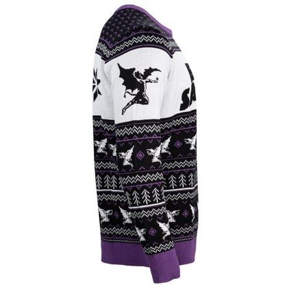 Black Sabbath Unisex Flying Demon Logo Ugly Christmas Sweater