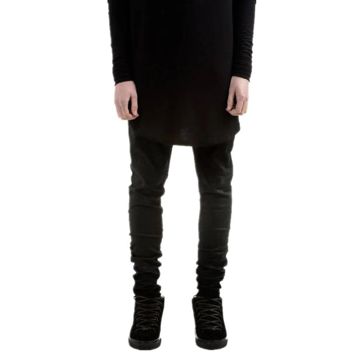 Fashion Black Skinny Trousers