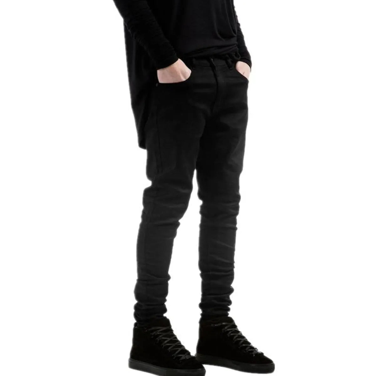 Fashion Black Skinny Trousers