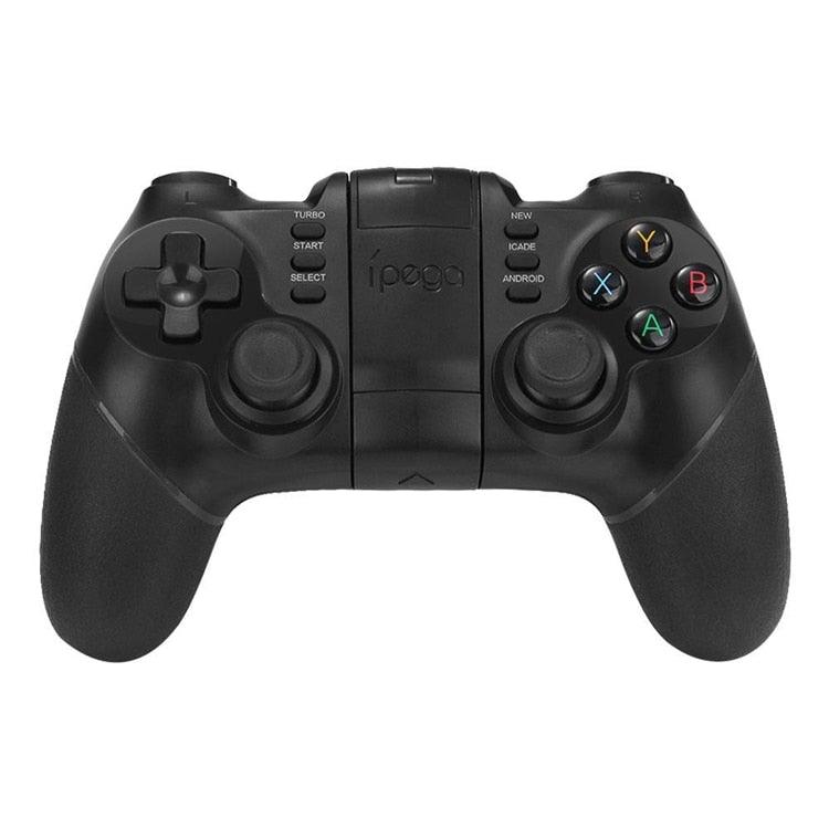 Black Solid Bluetooth Joystick Smartphone Trigger Gamepad Controller Compatible With TV PC Laptop