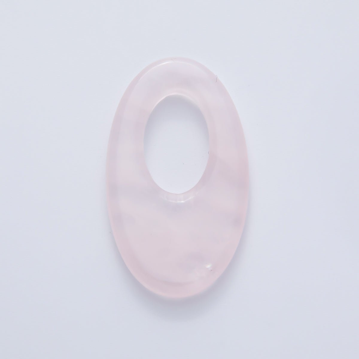 35mm Natural Gemstone Oblong Oval Link Findings | Z1441 - Z1446