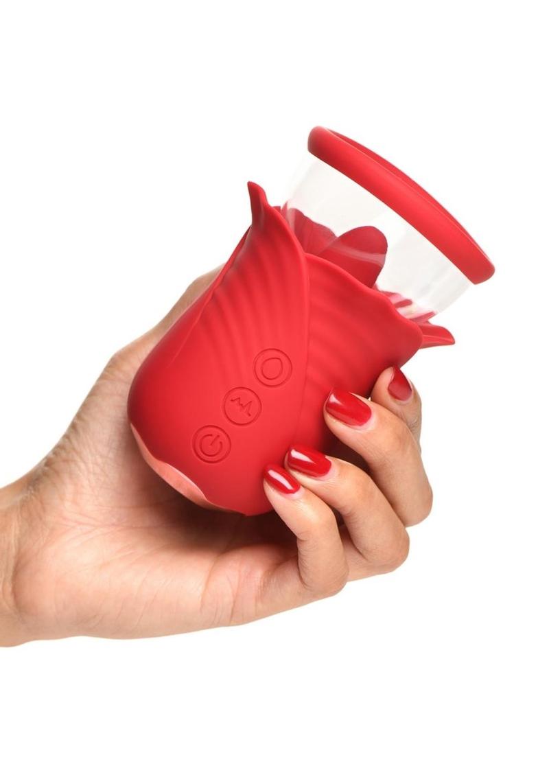 Bloomgasm Lily Lover Sucking And Vibrating Rechargeable Silicone