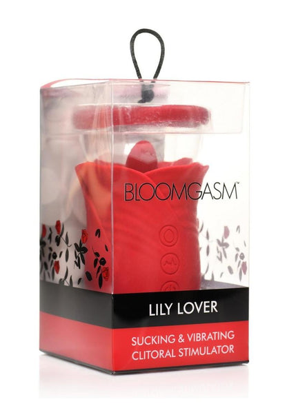 Bloomgasm Lily Lover Sucking And Vibrating Rechargeable Silicone