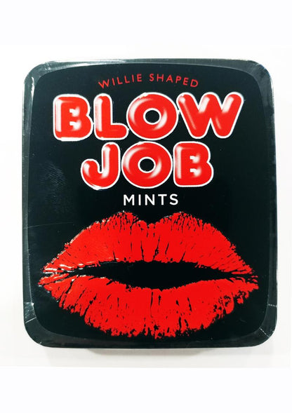 Blow Job Mints Willie Shaped Mints in Fun Tin Playful and Delicious