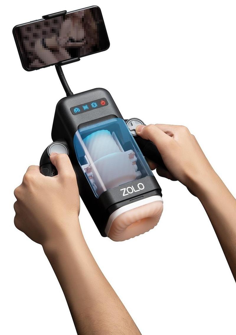 ZOLO Blowstation Ultimate Controller Style Adjustable Male Masturbator
