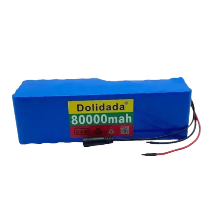 Blue 24V 80Ah Scooter Battery Pack