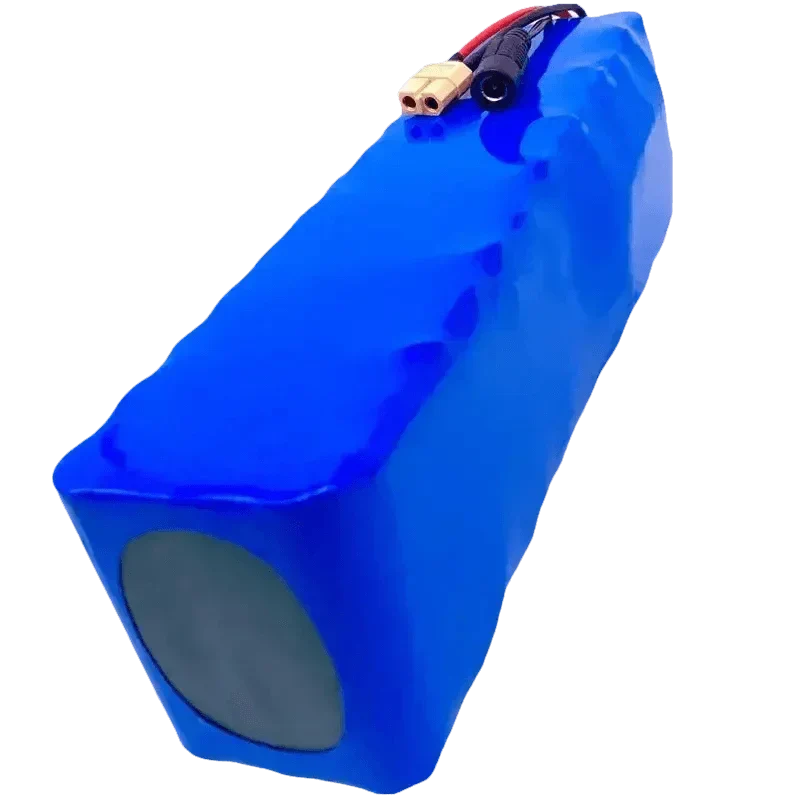 Blue 48V 62Ah Lithium Battery Pack 1000W 13S3P