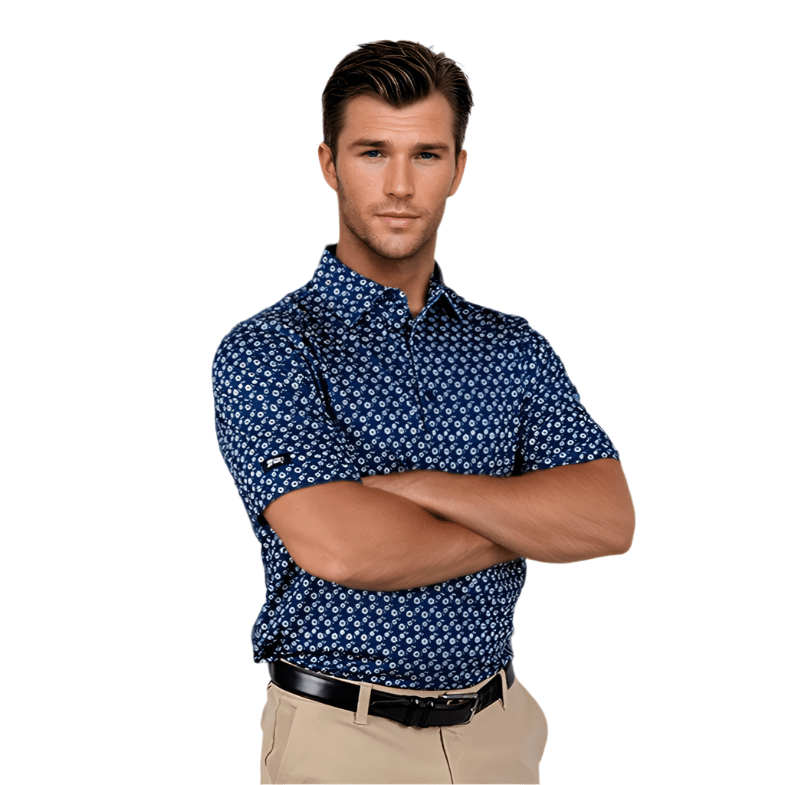 Blue Floral Men&