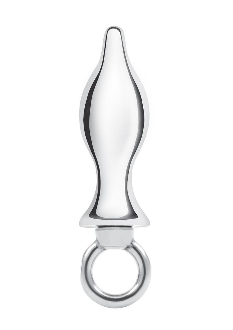 Blue Line Stainless Steel Metal Tapered Butt Plug