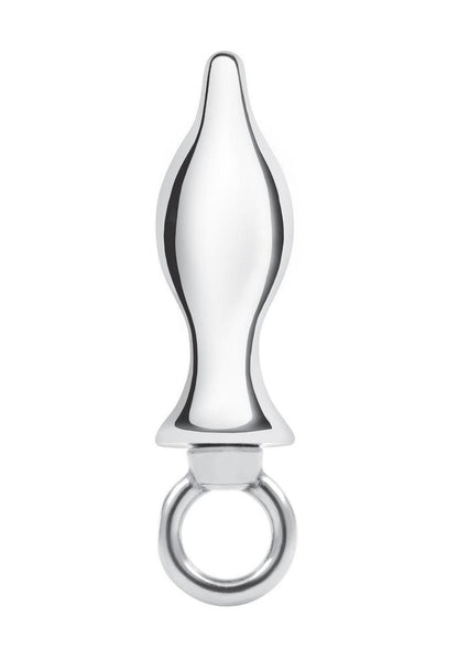 Blue Line Stainless Steel Metal Tapered Butt Plug
