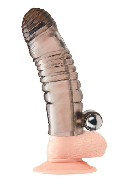 Blue Line Vibrating Penis Enhancing Sleeve