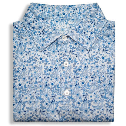 Blue Paisley Men&
