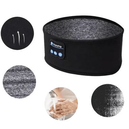 Bluetooth Sleeping Headphones Music BT Headband with Speaker Earpiece