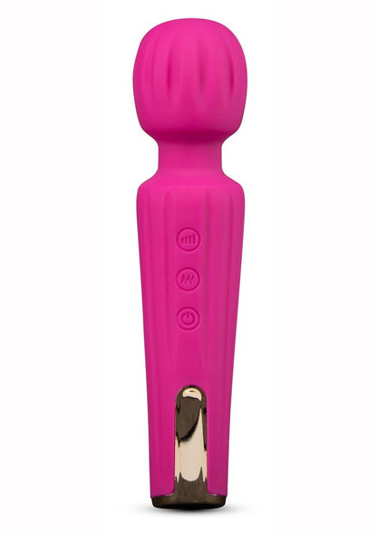 Blush Allana Powerful Massage Wand Rechargeable And Waterproof