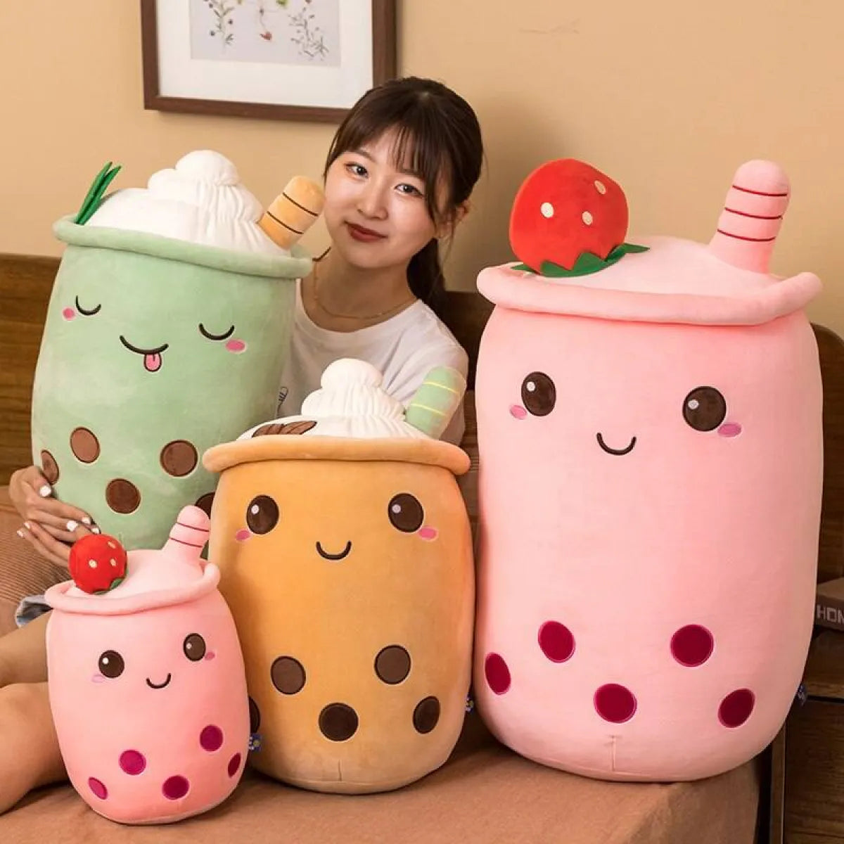 Boba Milk Tea Plushies
