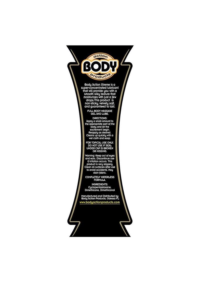 Body Action Xtreme Silicone Lubricant