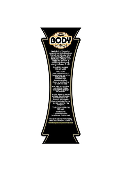 Body Action Xtreme Silicone Lubricant