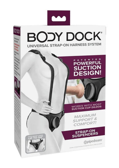 Body Dock Universal Strap-On Harness System Suction Design