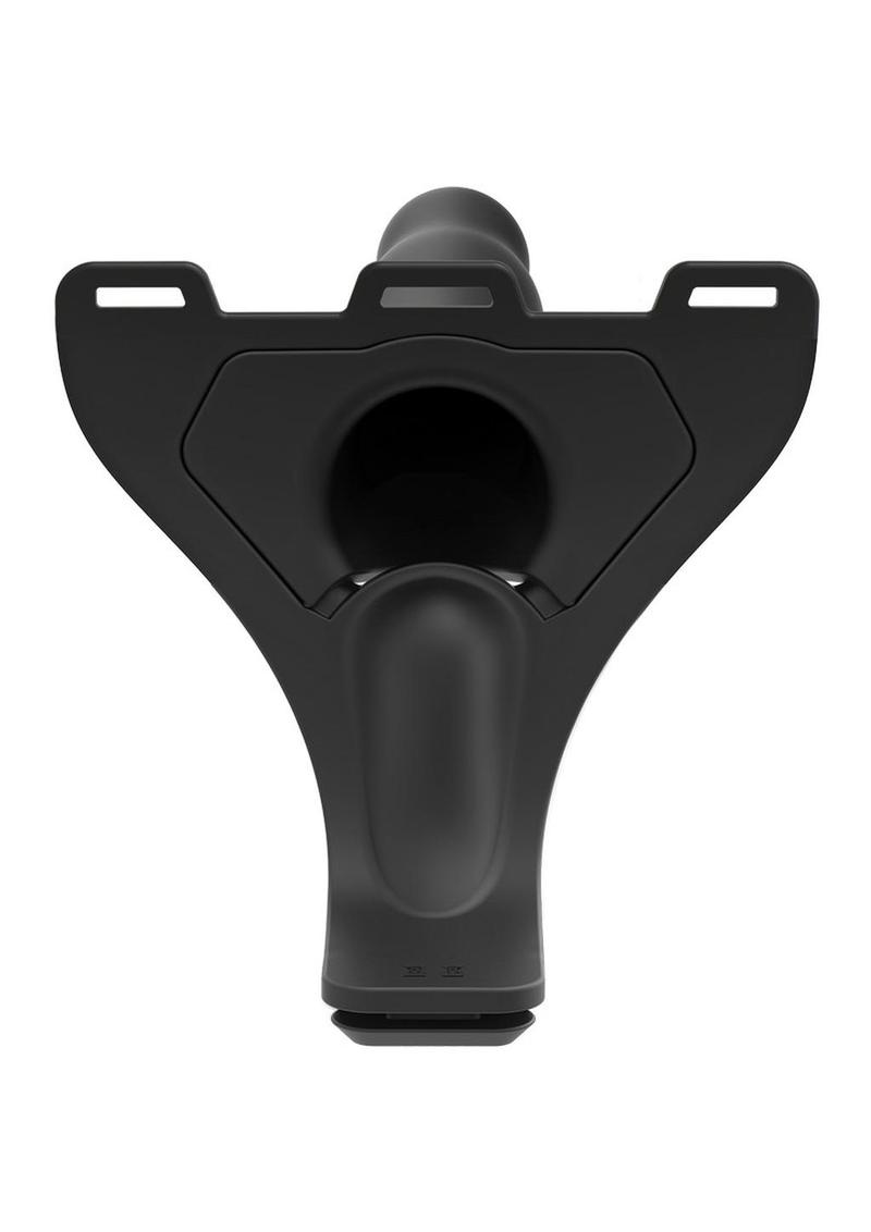 Body Extensions Be Aroused 2-Piece Vibrating Hollow Strap-On Set