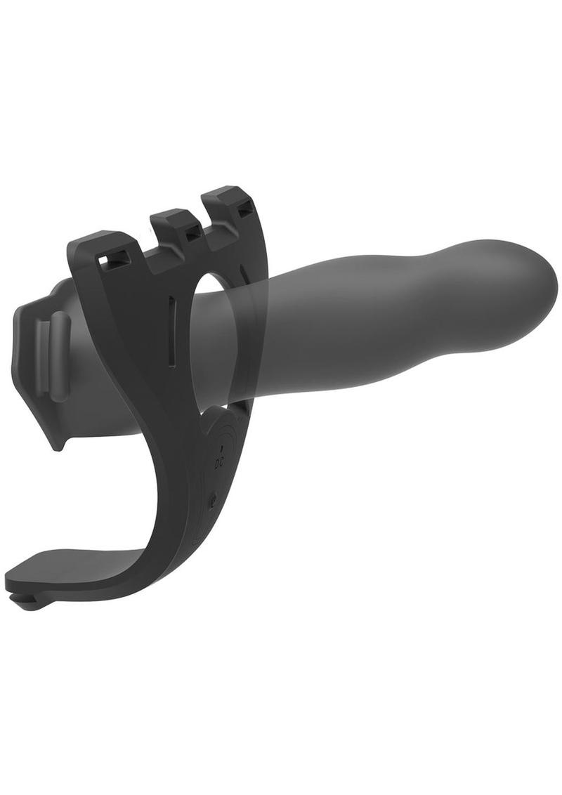 Body Extensions Be Aroused 2-Piece Vibrating Hollow Strap-On Set